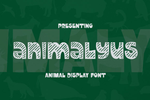 Animalyus: The Playful Display Font for Storybook Campaigns