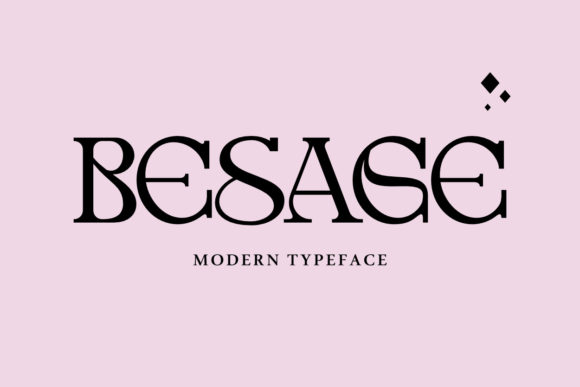 Besage Display Font for Bold and Refreshing Web Designs