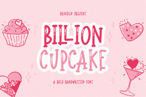 Billion Cupcake: The Bubbly Display Font That Makes Small Brands Shine