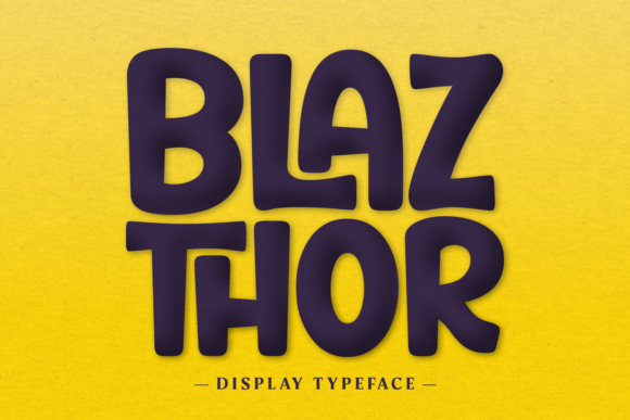 Blaz Thor Display Font for Bold Digital Branding