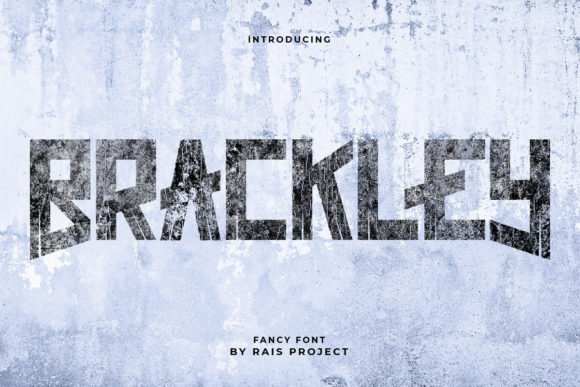 Brackley: A Bold Display Font for Impactful Design