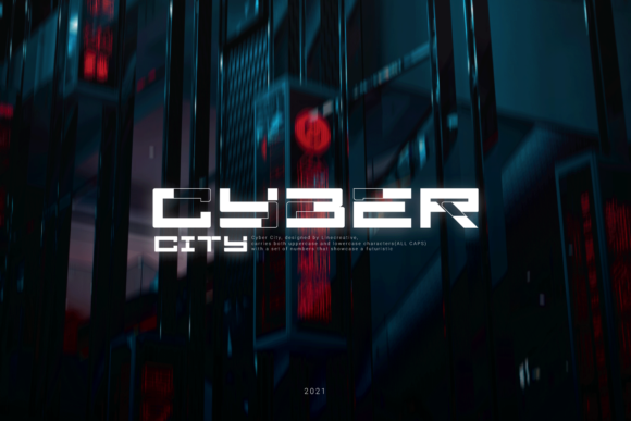 Cyber City Display Font for Campaign Designers and Marketers