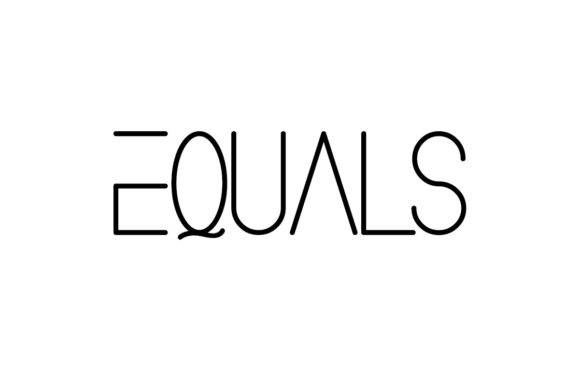 Equals Display Font for Modern Editorial Layouts