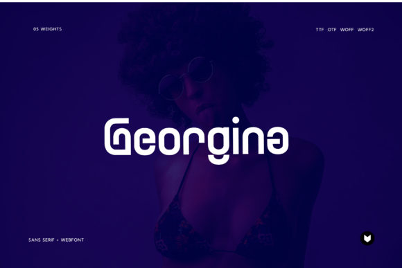 Georgina: A Minimal Modern Display Font for Creators