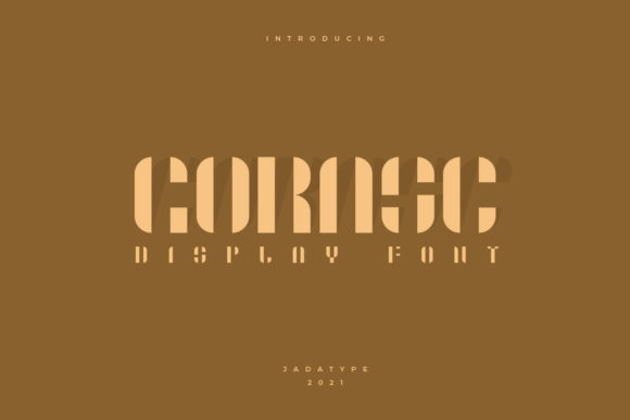 Gorasc: A Trendy Display Font for Modern Publishing