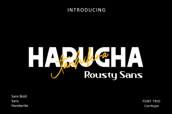 Harugha Jhanifera: A Versatile Duo Font for Branding Projects