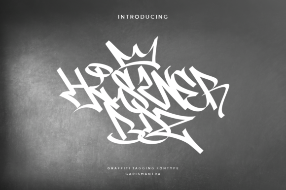 Hiswer BDZ: A Graffiti Display Font for Bold Campaigns
