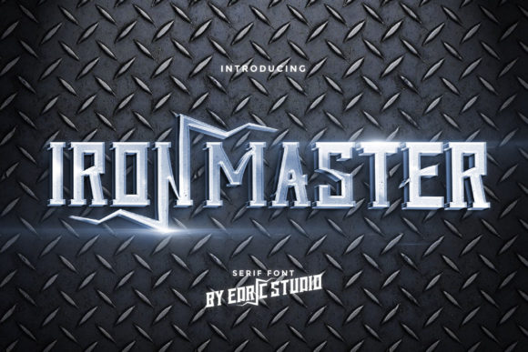 Iron Master Display Font: A Maker’s Bold Typography Secret