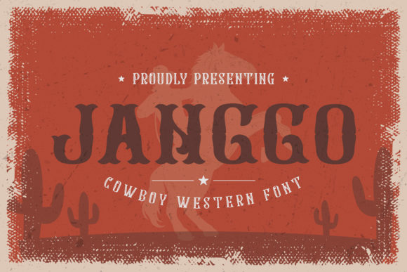 Janggo Font: A Bold Vintage Display Typeface for Branding