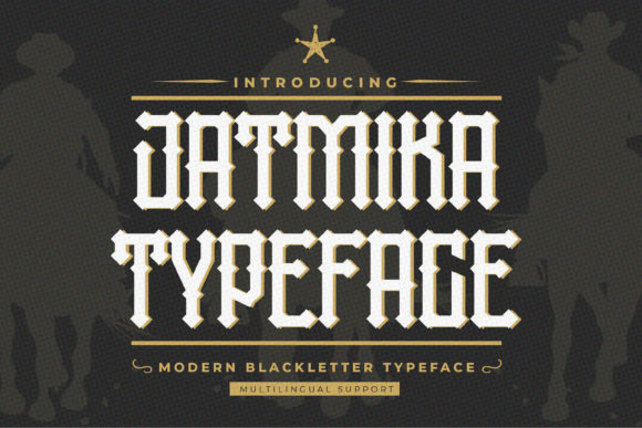 Jatmika Display Font for Distinct Brand Typography