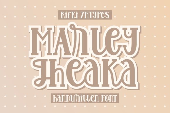 Marley Gheaka: A Quirky Display Font for Editorial Charm