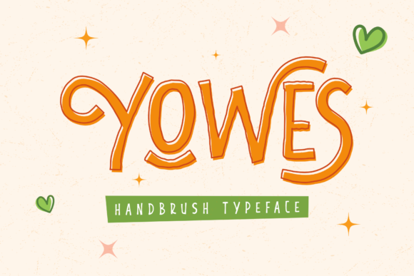 Yowes: A Playful Display Font for Editorial Projects